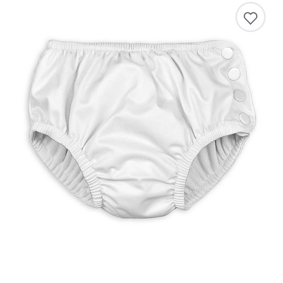 White I Play Swim bottom/Diaper - Picture 2 of 8